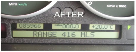 Land Rover LCD reparations sæt for Range Rover L322 speedometer